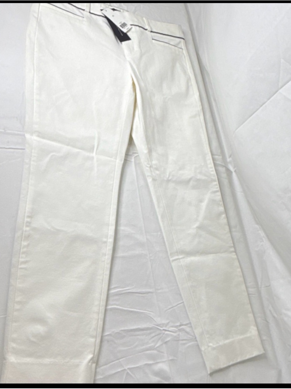 Banana Republic Cream Slimming Sloan Pants